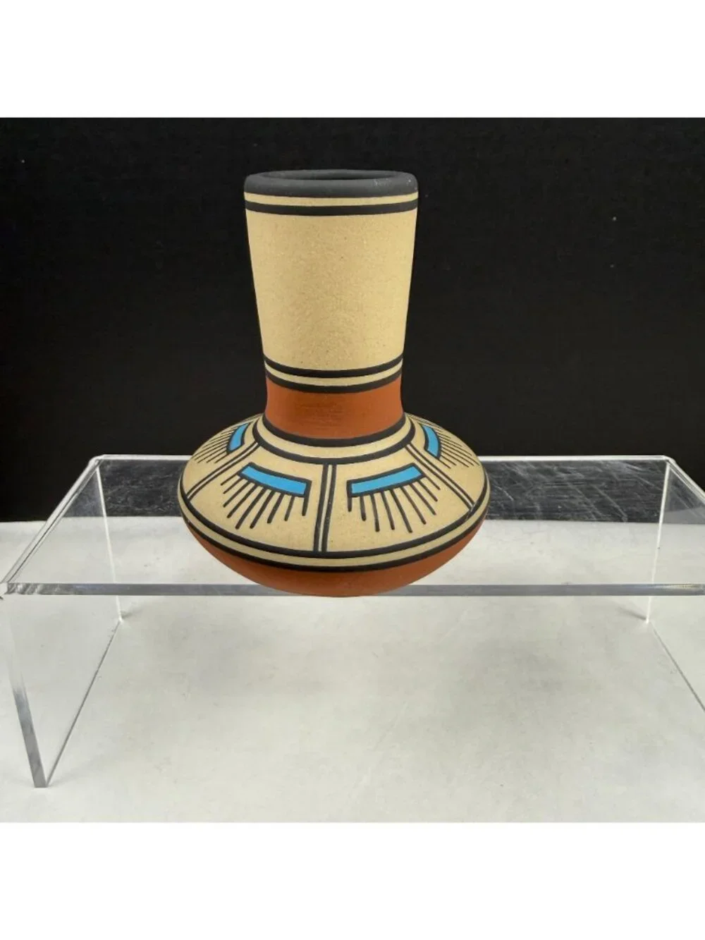 Vintage Aadam Pottery  Vase Cottonwood Arizona